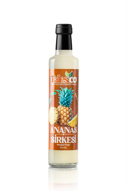 3'lü Doğal Sirke Seti – Ananas, Enginar, Hindistan Cevizi