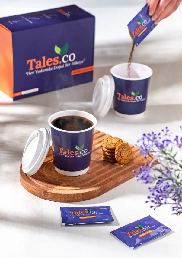 Hindiba Kahvesi Premium Set – Özel Bardak Hediyeli (Kafeinsiz, 30 Şase)